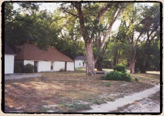 Double R Guest Ranch's sod house.